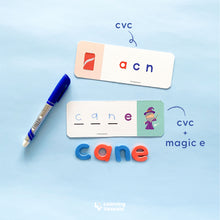 Load image into Gallery viewer, CVCe Cards (CVC + Magic E)