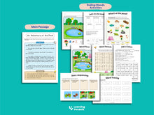 Load image into Gallery viewer, Ending Consonant Blends Story Activities - An Adventure at the Pond