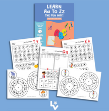 Load image into Gallery viewer, Learn A to Z the Fun Way! (Book only)