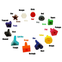 Load image into Gallery viewer, Shapes Pegboard Set