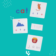 Load image into Gallery viewer, CVC Spelling Cards