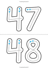 Load image into Gallery viewer, DIY Big Bubble Numbers - 1 to 50 (PDF)