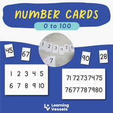 Load image into Gallery viewer, DIY Number Cards (PDF)