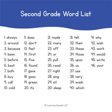 Load image into Gallery viewer, 4 Sight Words Cards Bundle