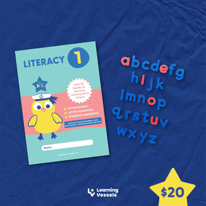 Beginner Bundle 1 - Literacy 1 + Foam Letters