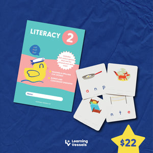 Beginner Bundle 2 - Literacy 2 + CVC Spelling Cards