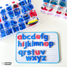 Load image into Gallery viewer, Alphabet and Numbers Learning Kit - Magnetic Foam Letters + Numbers Set
