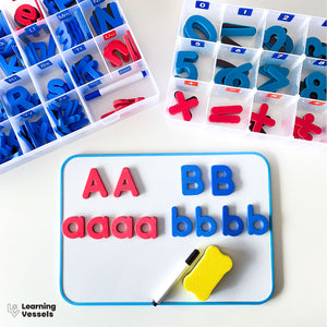 Alphabet and Numbers Learning Kit - Magnetic Foam Letters + Numbers Set