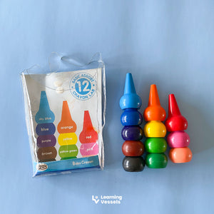 Finger Crayons Set (12pcs)