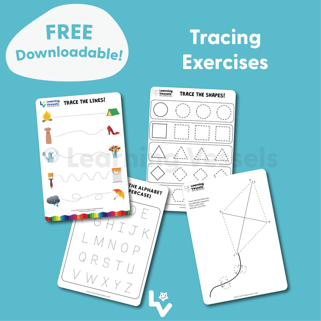 Tracing Exercises (Free!)